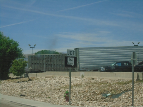 BL-80/NV-221 West Approaching NV-766