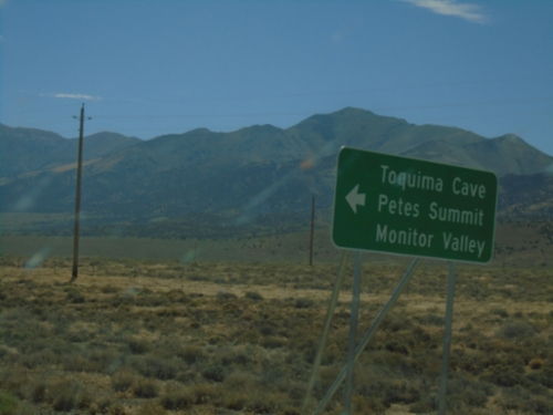 NV-376 South - Monitor Valley Junction