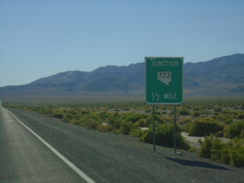 US-6 West Approaching NV-773
