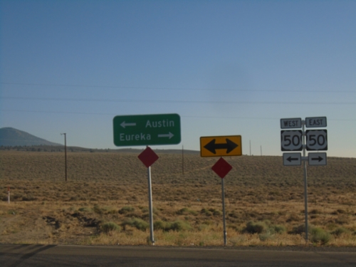 End NV-376 North at US-50
