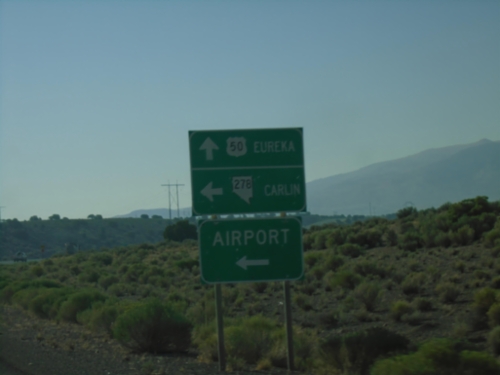 US-50 East at NV-278