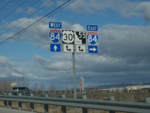 End ID-69 North at I-84/US-30/ID-55