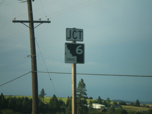 US-95 North Approaching ID-6 West