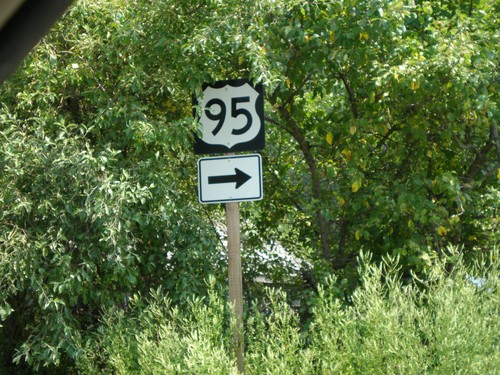 US-95 Leaving US Customs