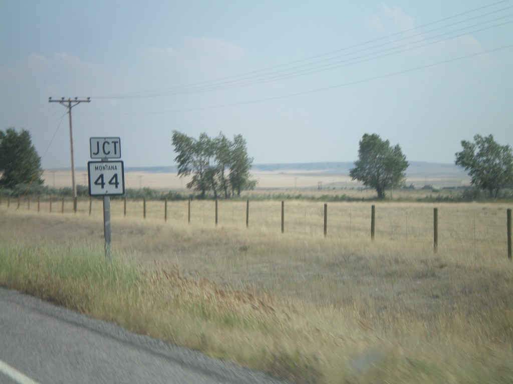 US-89 South Approaching MT-44