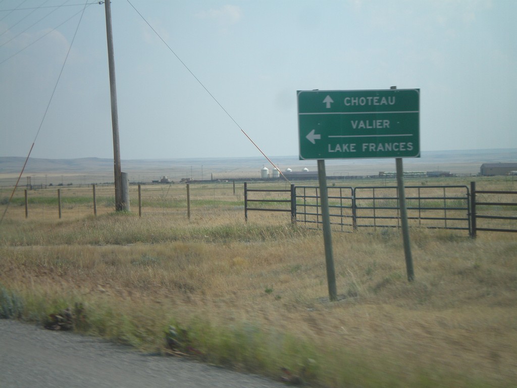 US-89 South at MT-44 East