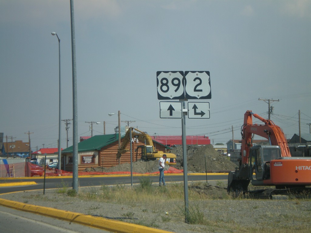 US-89 South at US-2