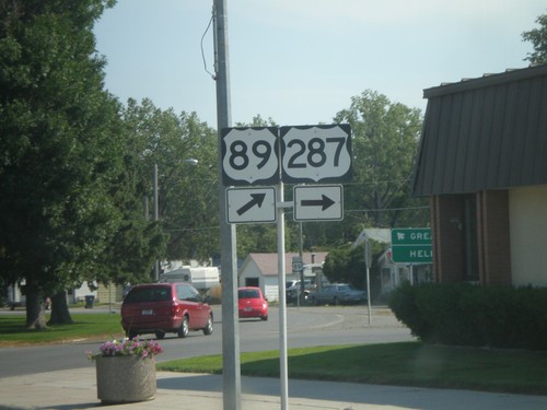 US-89 South at US-287 South