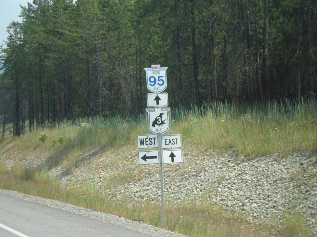 BC-95 North at BC-3