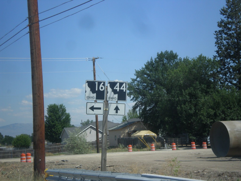 ID-44 East at ID-16