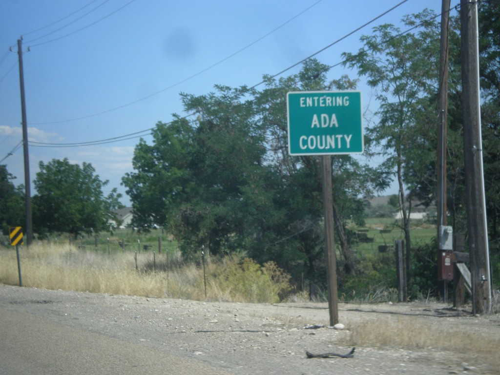 ID-44 East - Entering Ada County