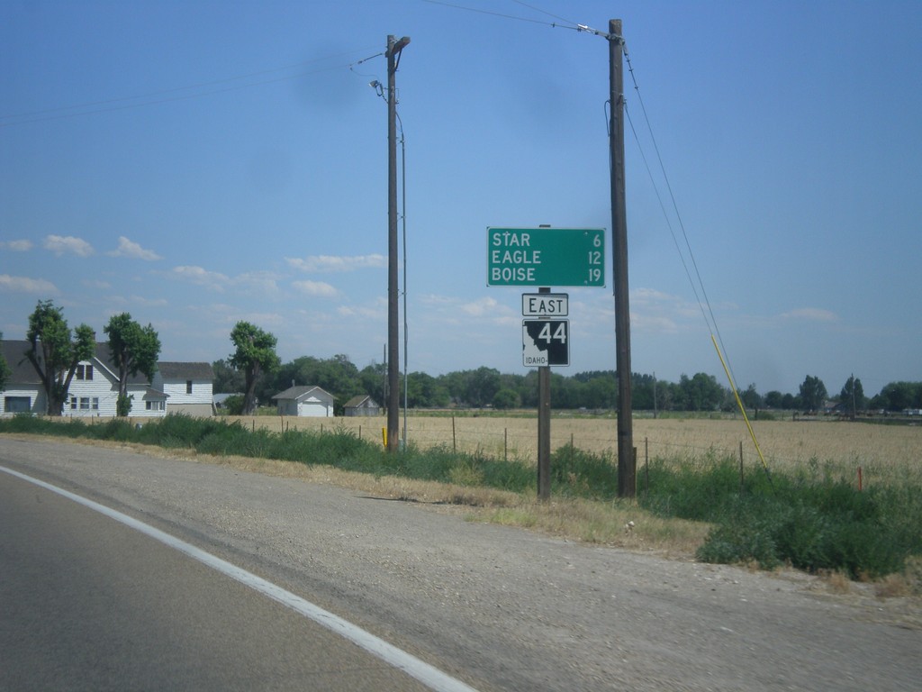 ID-44 East - Distance Marker