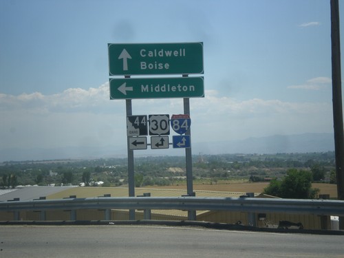 I-84 East (Exit 25) at ID-44