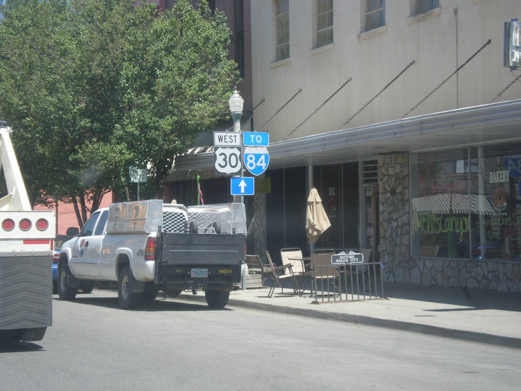 US-30 West to I-84 - Baker City