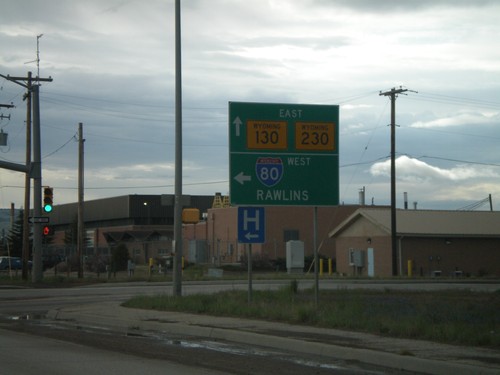 WY-130/WY-230 West at I-80