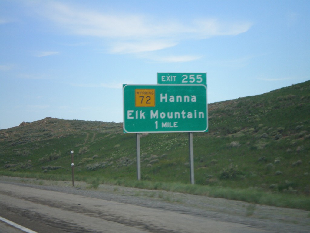 I-80 West Exit 255