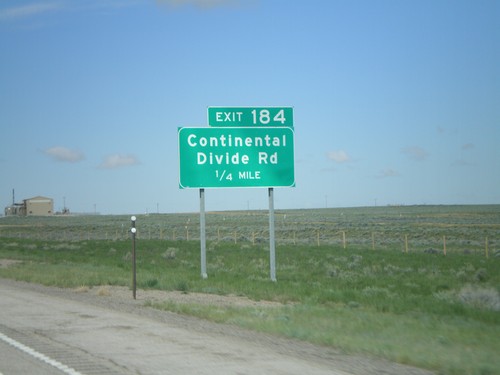 I-80 West Exit 184