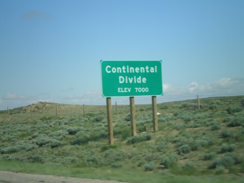 I-80 West - Continental Divide (East)