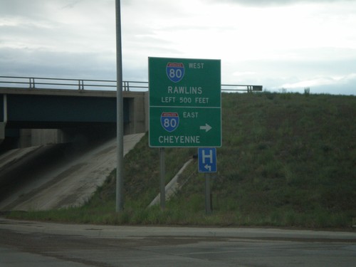 WY-130/WY-230 West at I-80