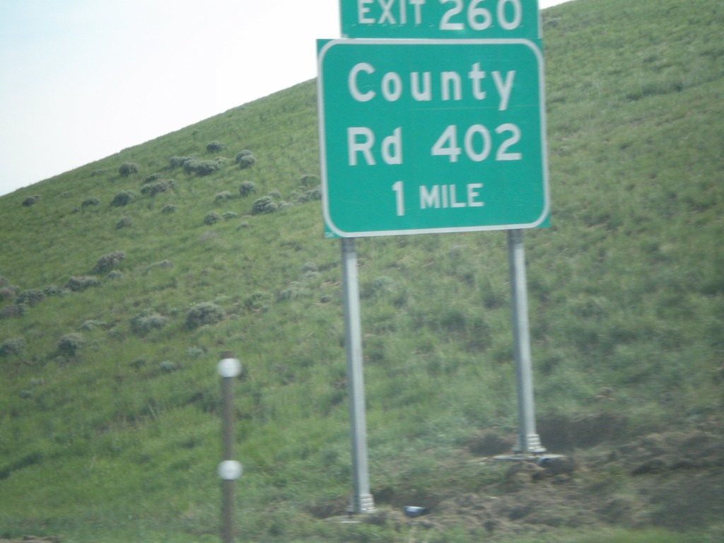 I-80 West Exit 260