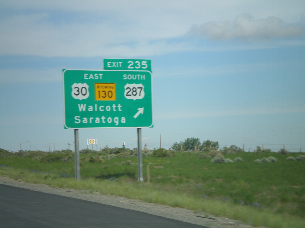 I-80 West Exit 235