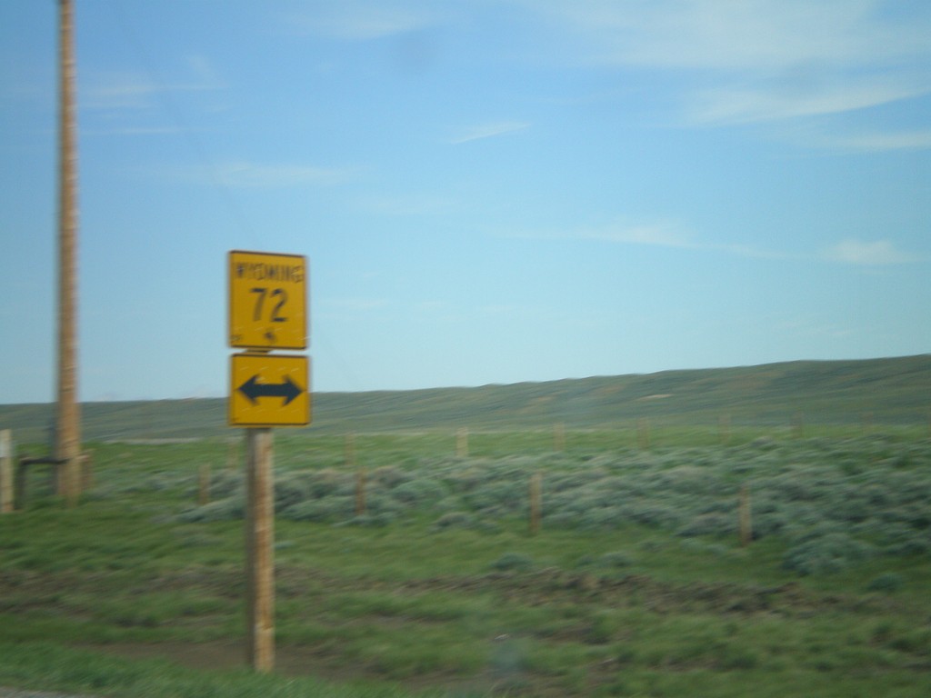 WY-72 at I-80 Exit 255