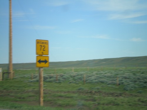 WY-72 at I-80 Exit 255